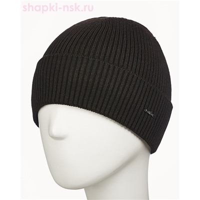 14120 Carbon Шапка мужская (57-59)