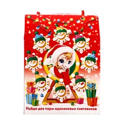 Сладкий новогодний подарок «Снежок», детский, 700 г