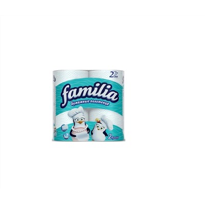 Familia Полотенца бумажные  2х слойная 2 рулона