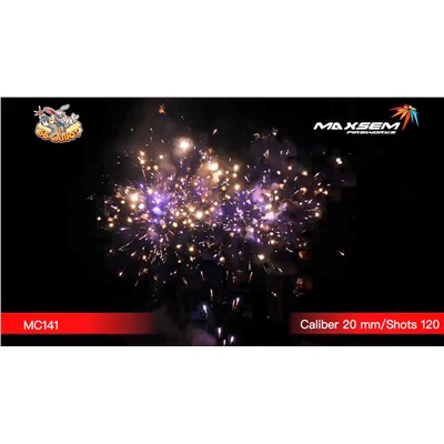 Фейерверк MC141 Радостная картина / Moving Painter (0,8" х 120)