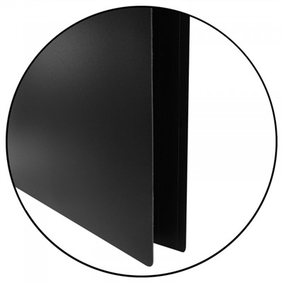 Папка на резинке А4 NP6750Bk черная 500мкм inФОРМАТ