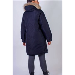 Куртка удлиненная с капюшоном натуральный мех арт. 619 НАТАЛИ, 1071294