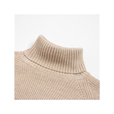Джемпер женский MINAKU: Casual collection, бежевый, размер 48