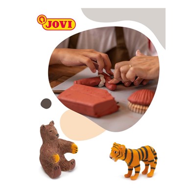 Паста для лепки  250гр. белая 83 JOVI