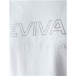 Свободная футболка  с авторским принтом