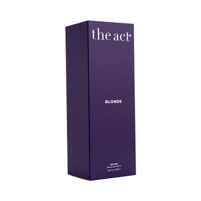 Маска для волос холодного блонда The Act оттеночная, 200 мл