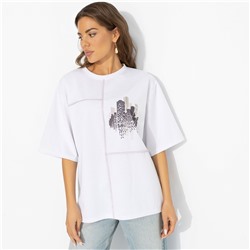 Футболка с акцентными швами, Идеальная гармония (модная)