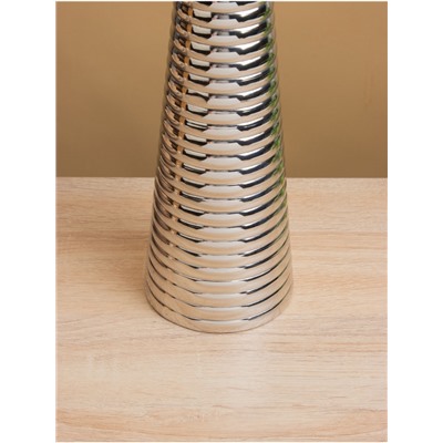 Подсвечник «Флэйм», 12×12×37 см, алюминий