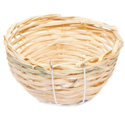 Гнездо Triol NATURAL для птиц из лозы, 11×7 см