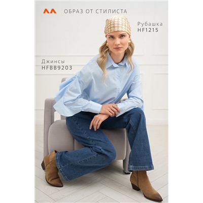 Женская нарядная рубашка с длинным рукавом Happyfox