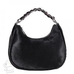 Сумка женская кожаная 3242Q black Polina&Eiterou