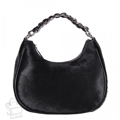 Сумка женская кожаная 3242Q black Polina&Eiterou