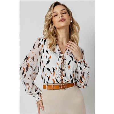 Блузка женская  7075/12/Айвори
