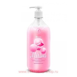 Milana Крем-мыло жидкое увлажняющее Fruit bubbles 1 л