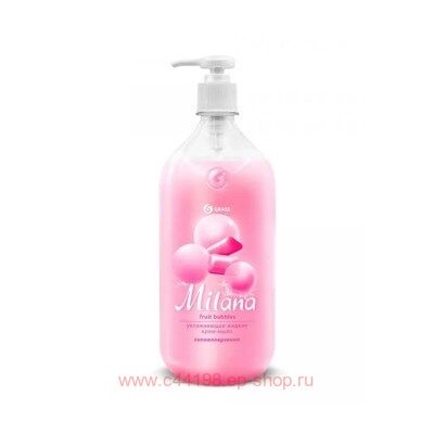 Milana Крем-мыло жидкое увлажняющее Fruit bubbles 1 л