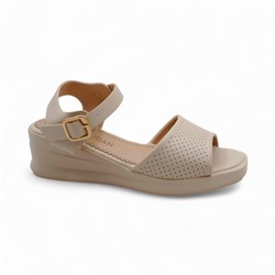 Женские босоножки F07-3 бежевые