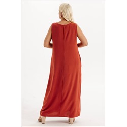 Платье  6148/03/Терракотовый