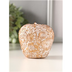 Копилка для денег полистоун «Яблоко», 9.5×8.5 см