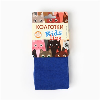 Колготки детские, синие, рост 68-74 см