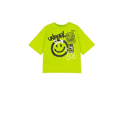 Фуфайка трикотажная для девочек (футболка)