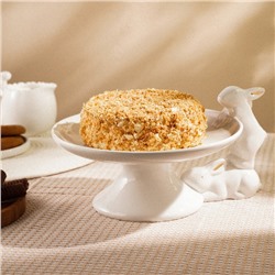 Блюдо сервировочное керамическое SL Home «Лесные кролики», 30.5×25×15.5 см, цвет белый