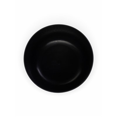 Кашпо для цветов «Фасет», 2 л, d=15 см, h=14 см, пластиковое, с автополивом, со вставкой, серое