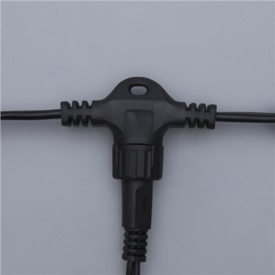 УЦЕНКА Гирлянда «Занавес», 2×1.5 м, 3 Вт, IP44, УМС, 360 LED, 220 В, свечение тёплое белое