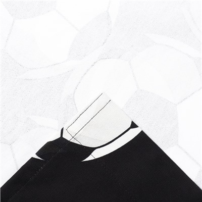 Штора портьерная «Этель. Футбольный мяч», 145×260 см, рогожка