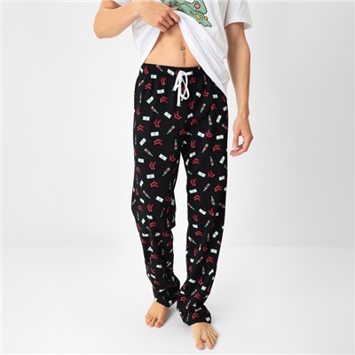 Пижама мужская KAFTAN «С НГ короч», размер 52