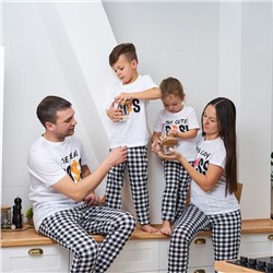 Пижама женская (футболка, брюки) KAFTAN Boss, размер 40-42