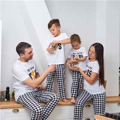 Пижама женская (футболка, брюки) KAFTAN Boss, размер 40-42