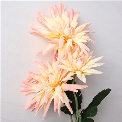 Цветок искусственный Хризантема кустовая 73 см / CCHK-73 /уп 100/576/