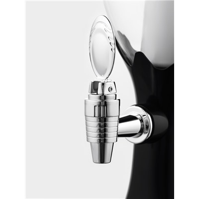 Башня пивная «Вавилон», колба 2 л, подсветка, батарейки Ag10, пластик, чёрная