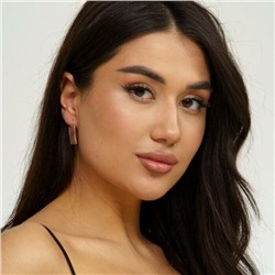 Серьги коллекция "Дубай" покрытие позолота, 43176, арт.214.246