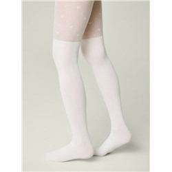 CONTE Колготки с имитацией гольфинов и сердечками SWEET GIRL