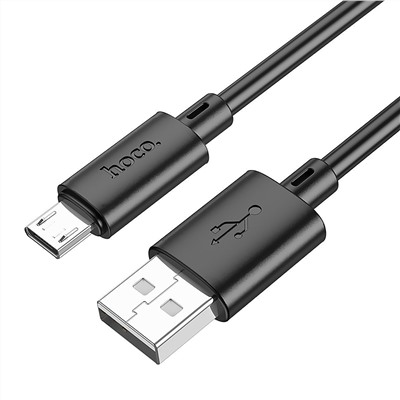 Кабель USB - micro USB Hoco X88 12W 100см 2,4A  (black)