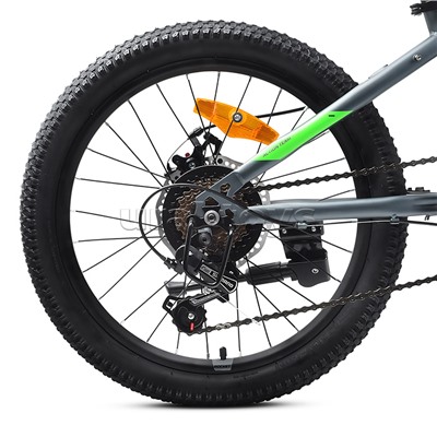 Велосипед 20" Rocket Crux 3.0 , цвет серый, размер 11"