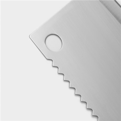 Нож-топорик кухонный Доляна «Лидер», двустороннее лезвие, 17×7 см