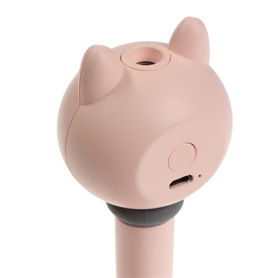 Увлажнитель воздуха «Кот» HM-22, ультразвуковой, погружной, портативный, USB, розовый