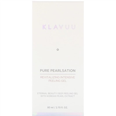 KLAVUU, Pure Pearlsation, Revitalizing Intensive Peeling Gel, 2.70 fl oz (80 ml)