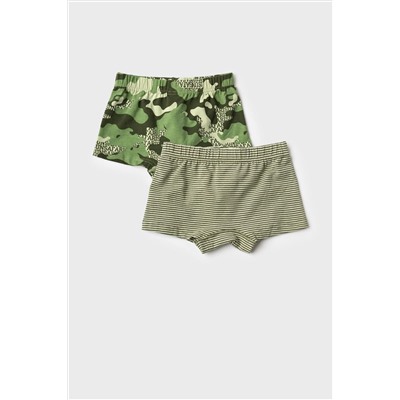 Трусы трикотажные для мальчиков - боксеры, 2 шт в комплекте PLAYTODAY, 1243484