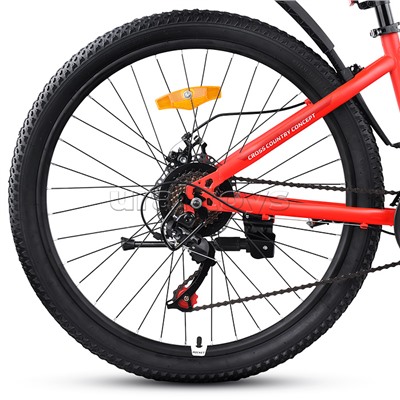 Велосипед 26" Rocket Crater 26, цвет красный, размер 14"
