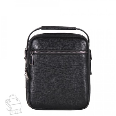 Сумка мужская кожаная 8165-2QH black Heanbag