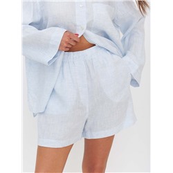 Шорты  SRT009_BLUEW/Светло-голубой