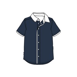 Рубашка текстильная для мальчиков (slim fit)