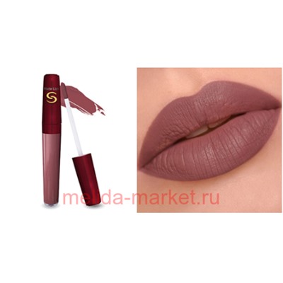 SEVERINA жид. помада матовая MATTE LIPS Фиолет 3/318, 8 мл(срок до 11.25)