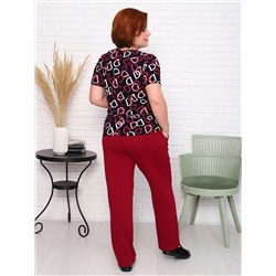 Ассорти - костюм бордо