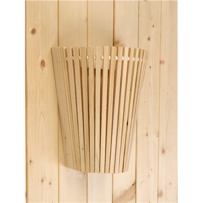 Абажур для бани и сауны «Свет», липа, 40×30×11 см, настенный, «Добропаровъ»