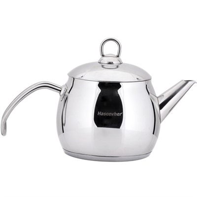 800-304 Чайник металлический 1л Hascevher Cigdem нерж/ст (х6)