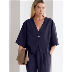 Блузка из плотного лиоцелла